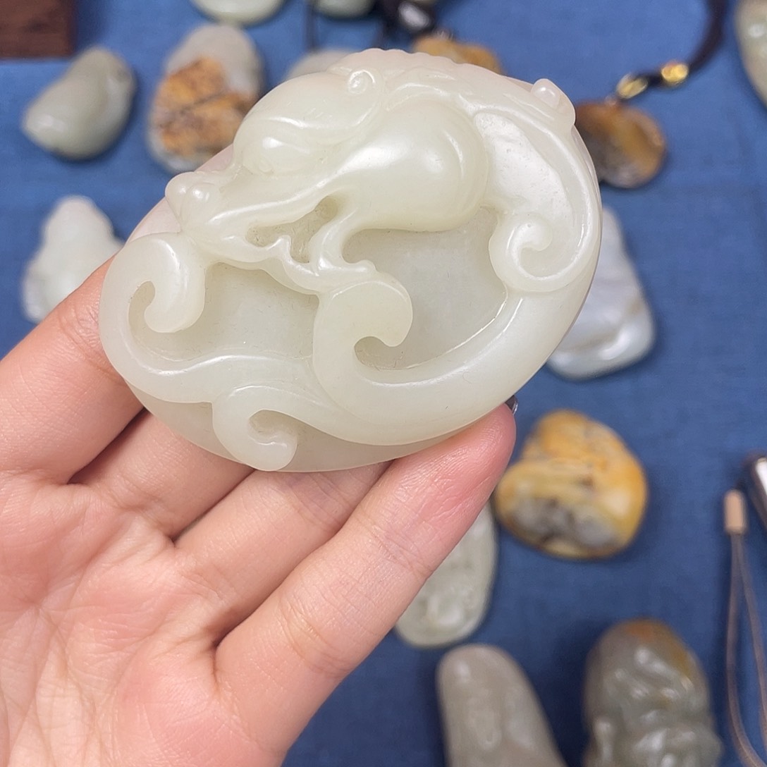 和田玉珠宝奇石未镶嵌用****2