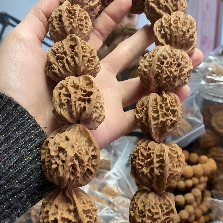 文玩核桃把件36.5血灯笼手持