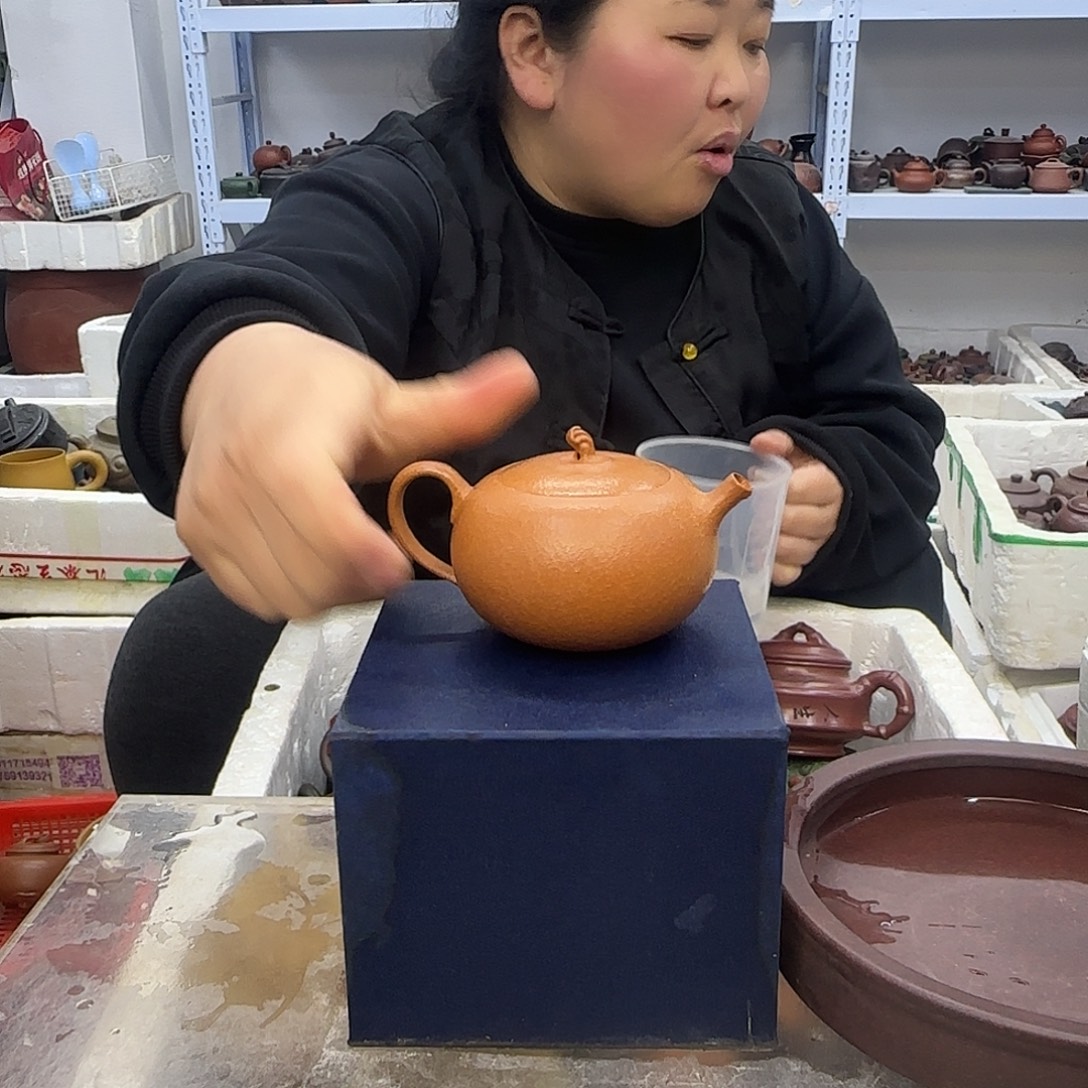 紫砂茶壶宜兴紫砂壶瑕疵处理