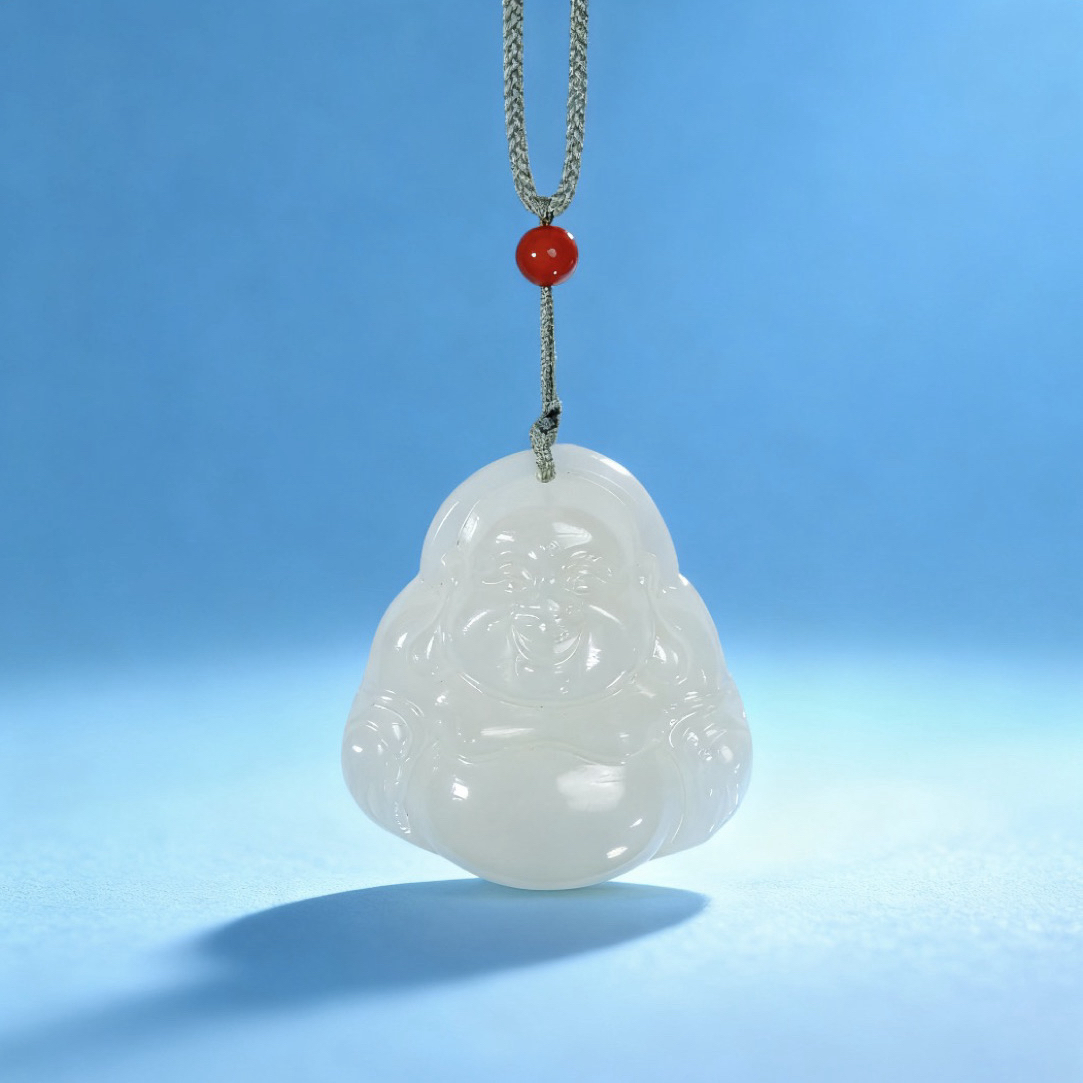  「天朝清货」高级青黄色大肚佛 A32-YQ-2A