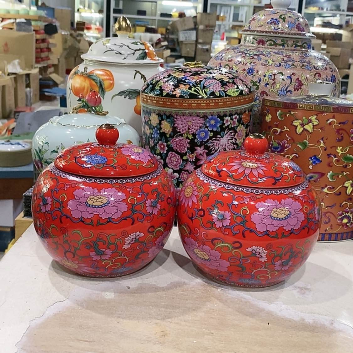 【闪购商品】罐茶叶罐陶瓷茶叶罐