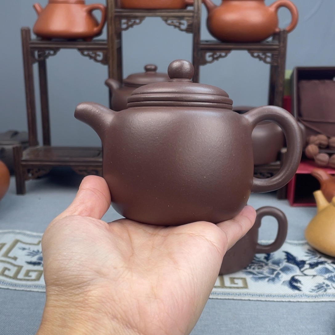 飘***@紫砂茶杯底槽清 匏尊