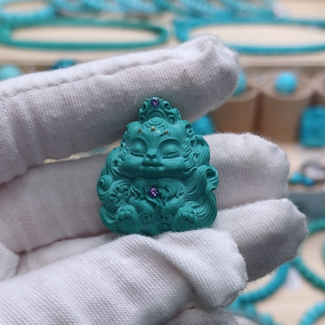 绿松石珠宝奇石未镶嵌