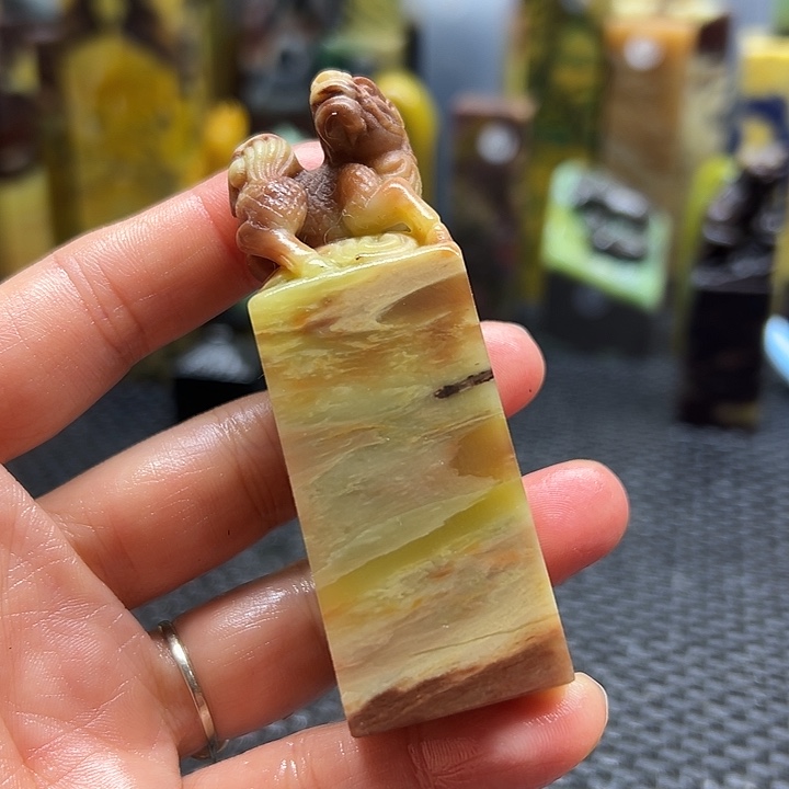 渡***我青田石印章石印章石