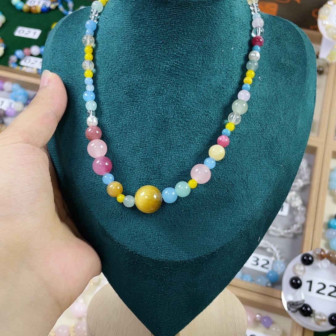 水晶手链银S925镶嵌