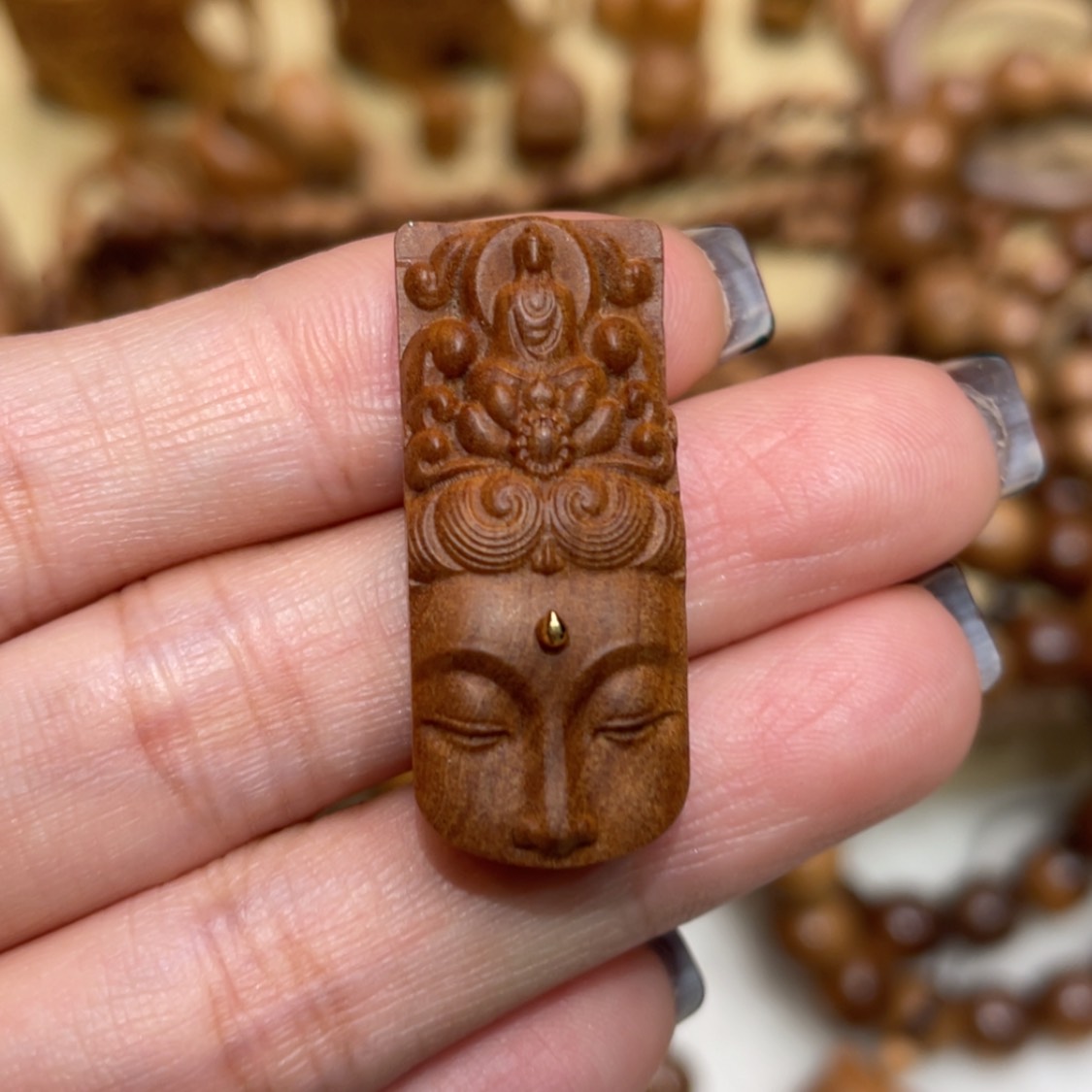 【闪购商品】檀香木吊坠小吊坠瑕疵