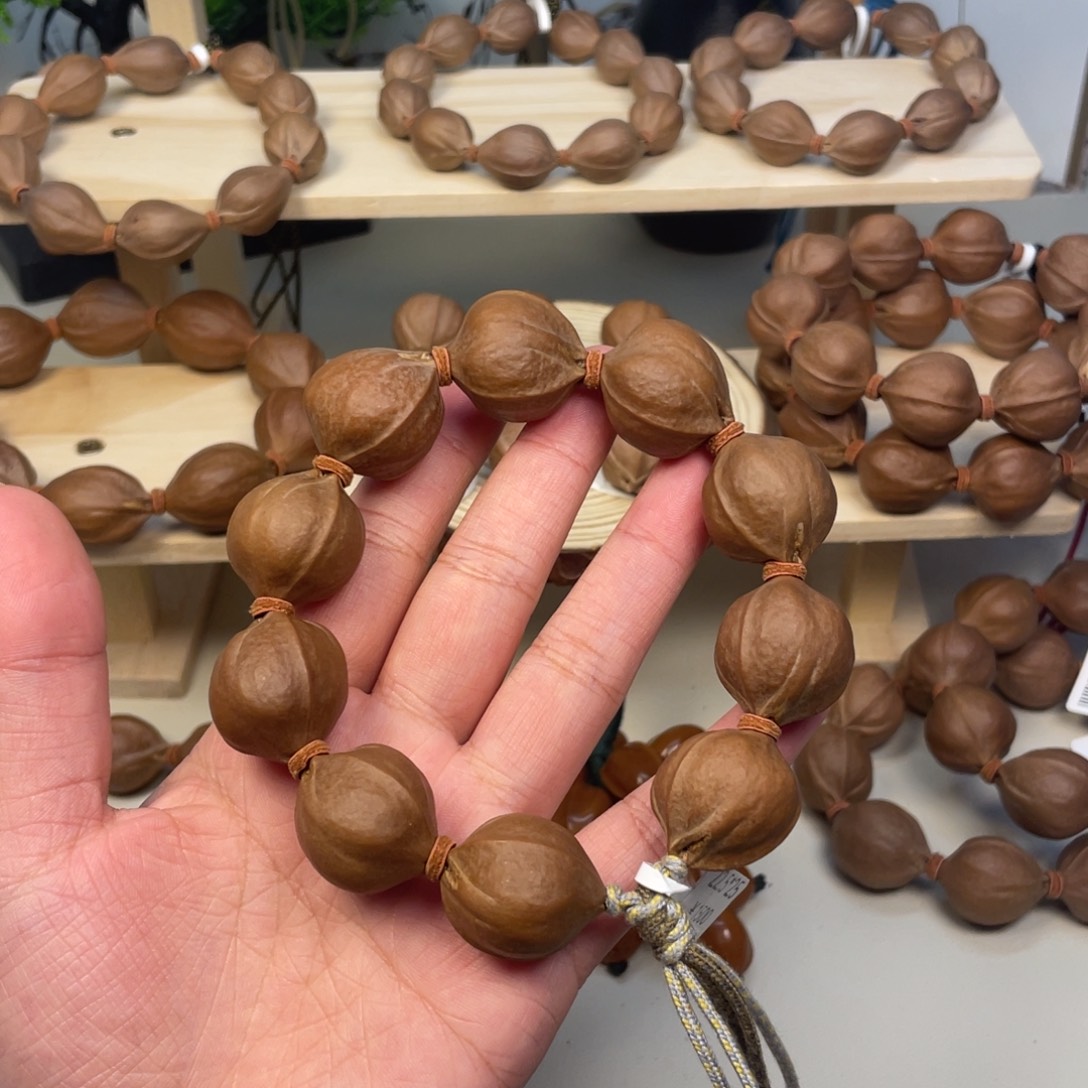 妍***你手串/手链橄榄核22.5*25梅林铁核