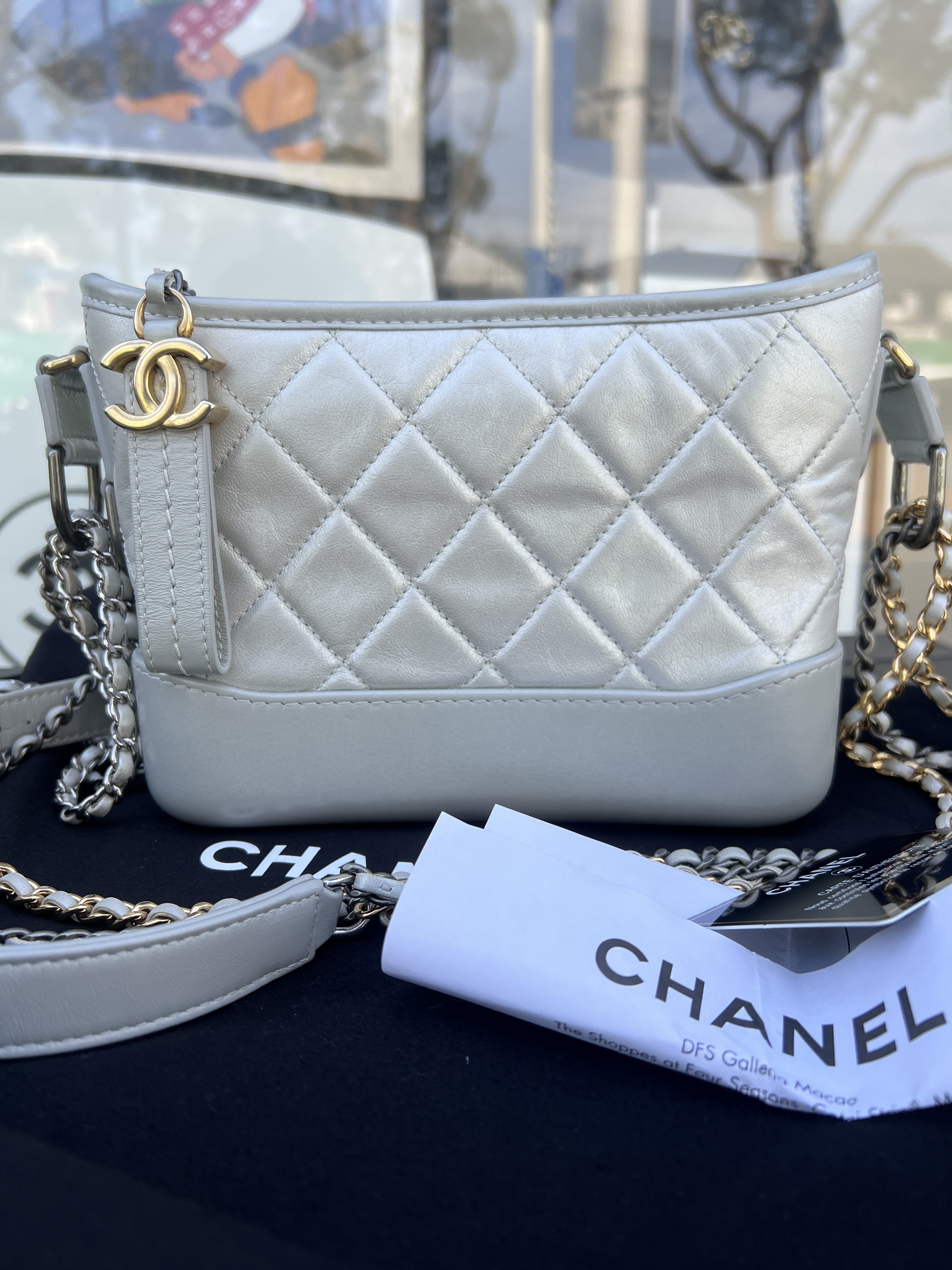 Chanel/香奈儿 斜挎包 流浪小号 dj6046/2505