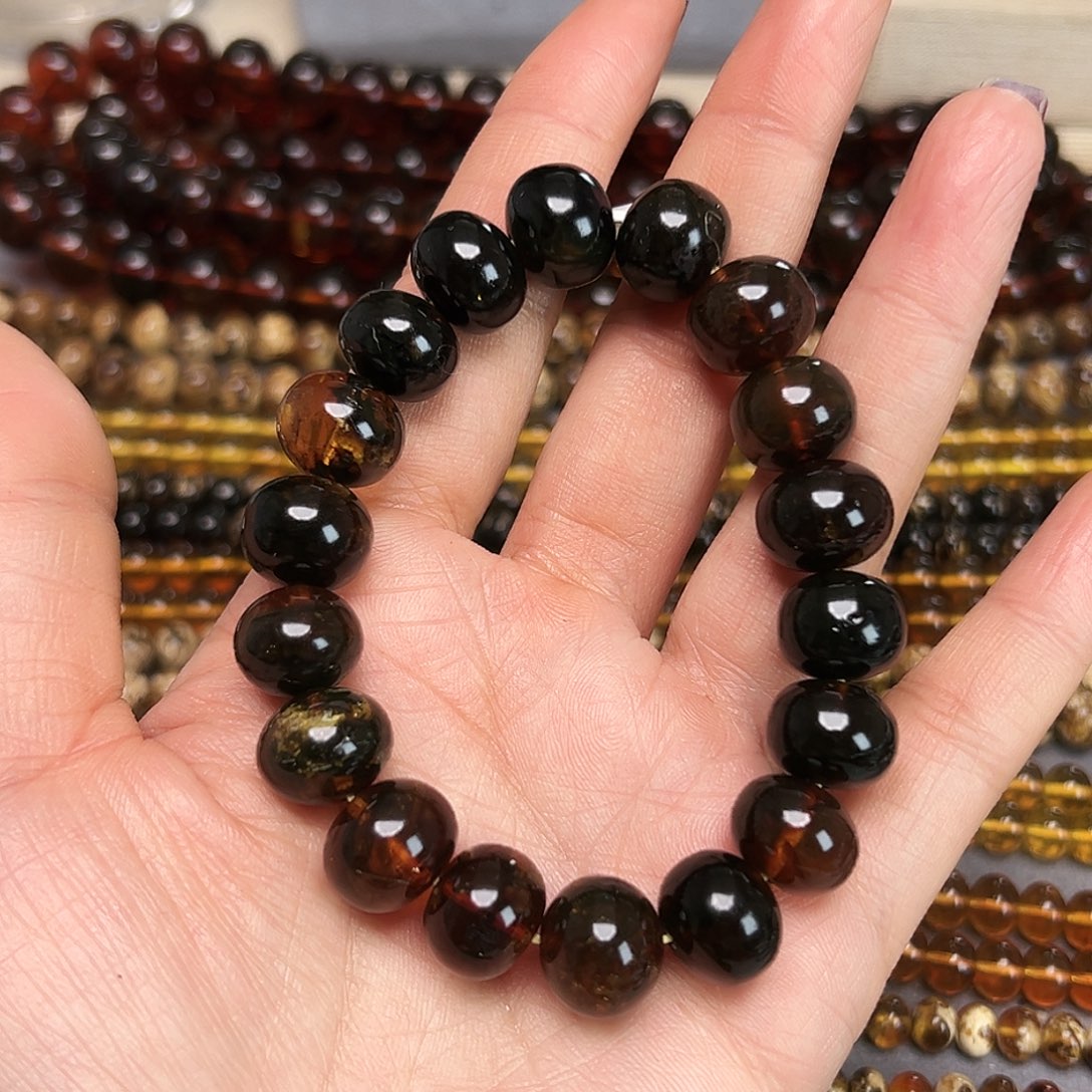 琥珀未镶嵌裸石抚顺琥珀十三10561