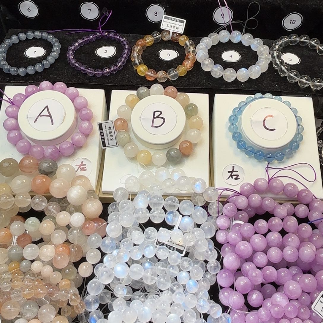 手链银S925镶嵌海蓝宝石