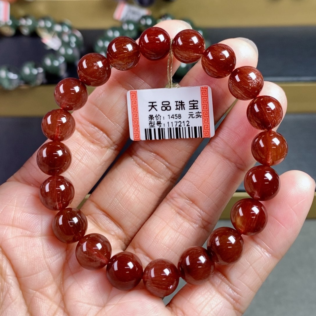 水晶手链未镶嵌车****?红发晶手链117212