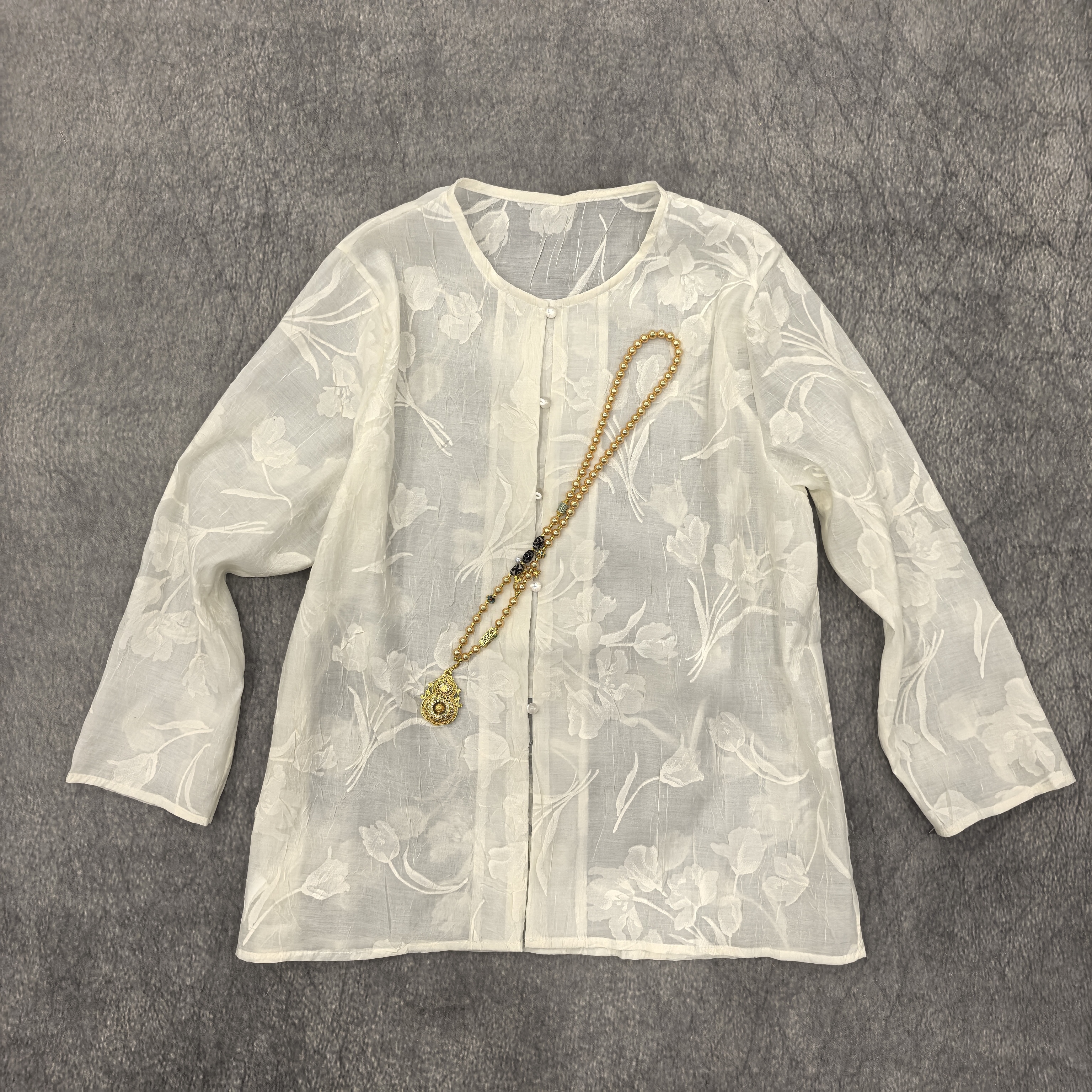 新中式中国风长袖宽松显瘦百搭夏季薄款防晒