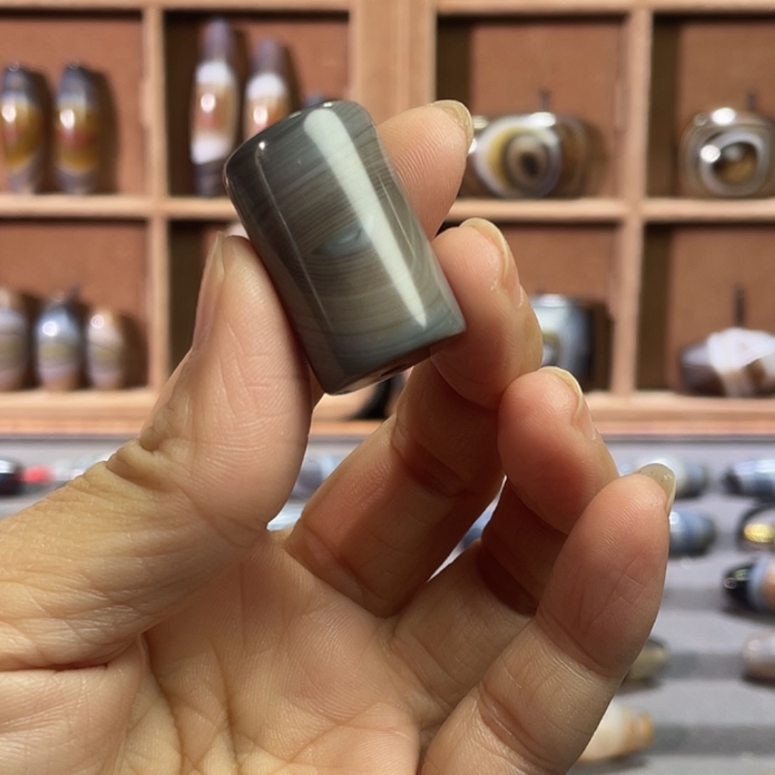 玛瑙/玉髓合金颈饰