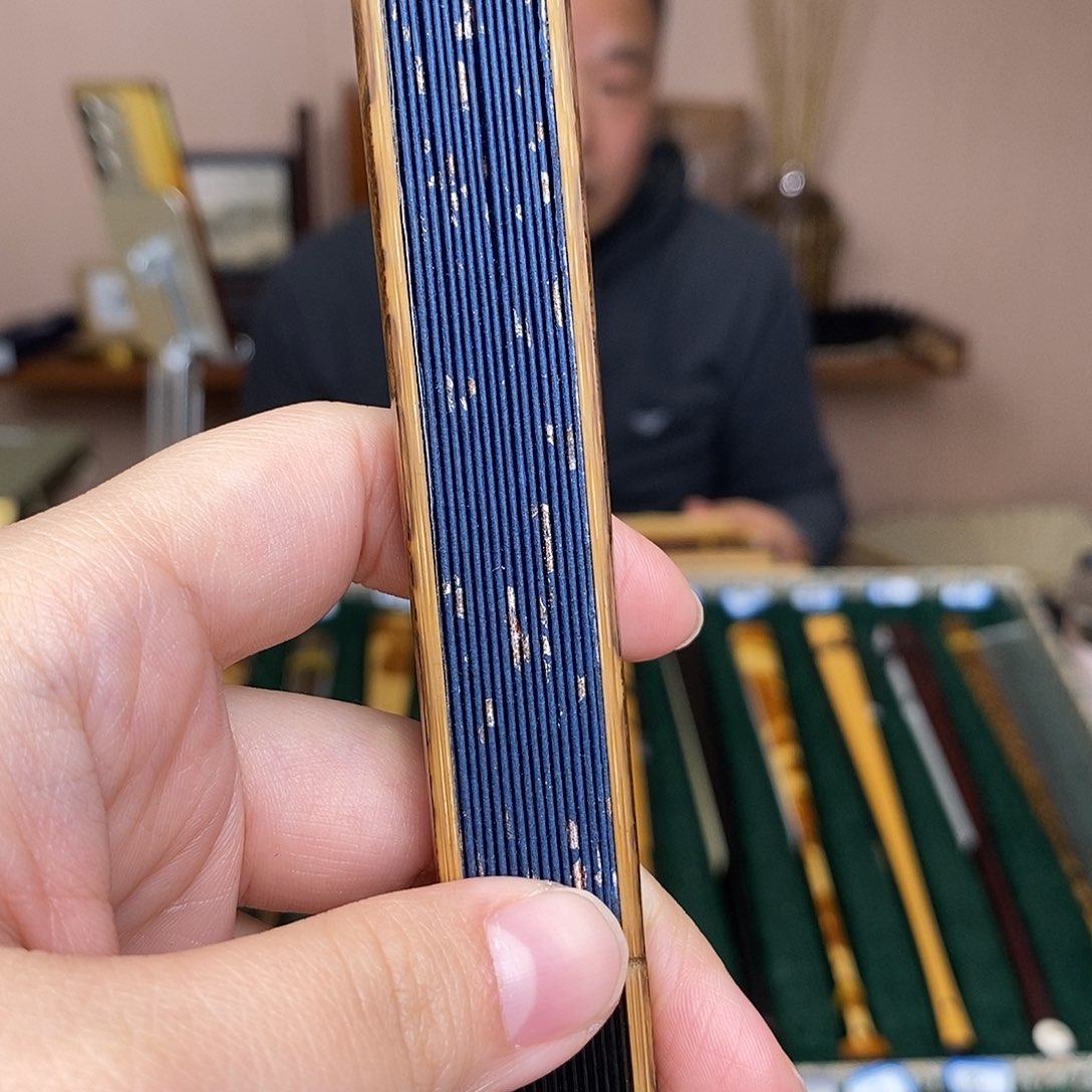 扇子B***k95寸梅簏折扇扇子