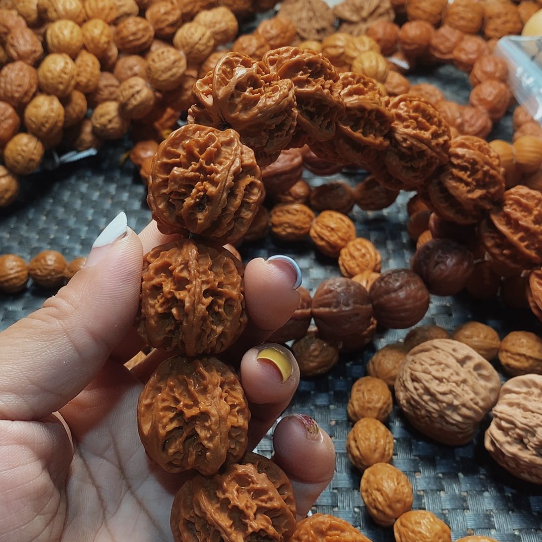醉***过文玩核桃手串京八棱