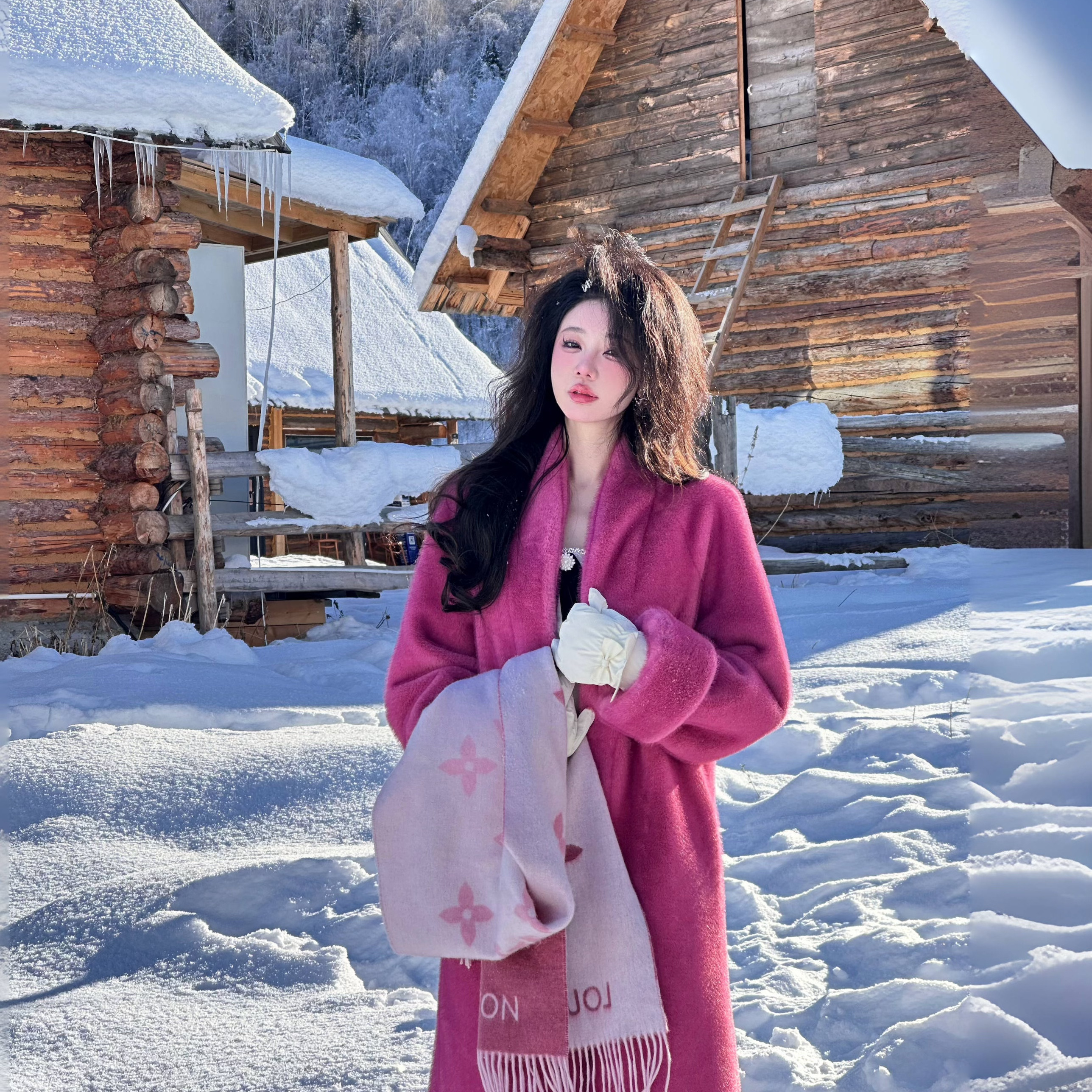 【雅乔定制】禾木暖心冬季保暖环保草草外套DYYY-24115651