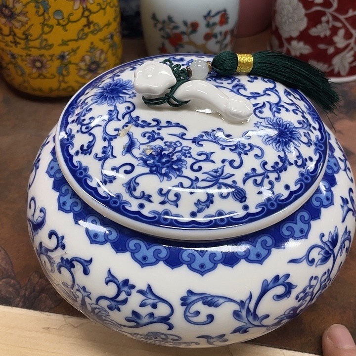 陶瓷罐茶叶罐密封罐储物罐