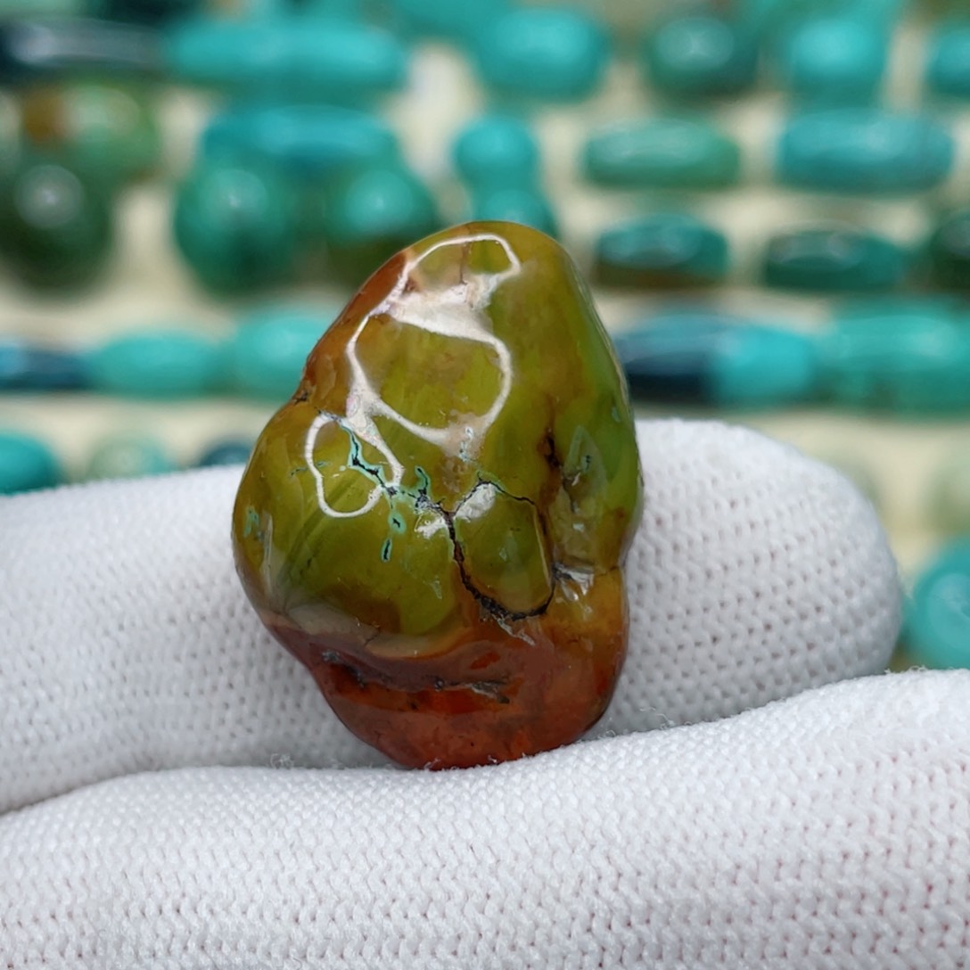 绿松石珠宝奇石未镶嵌