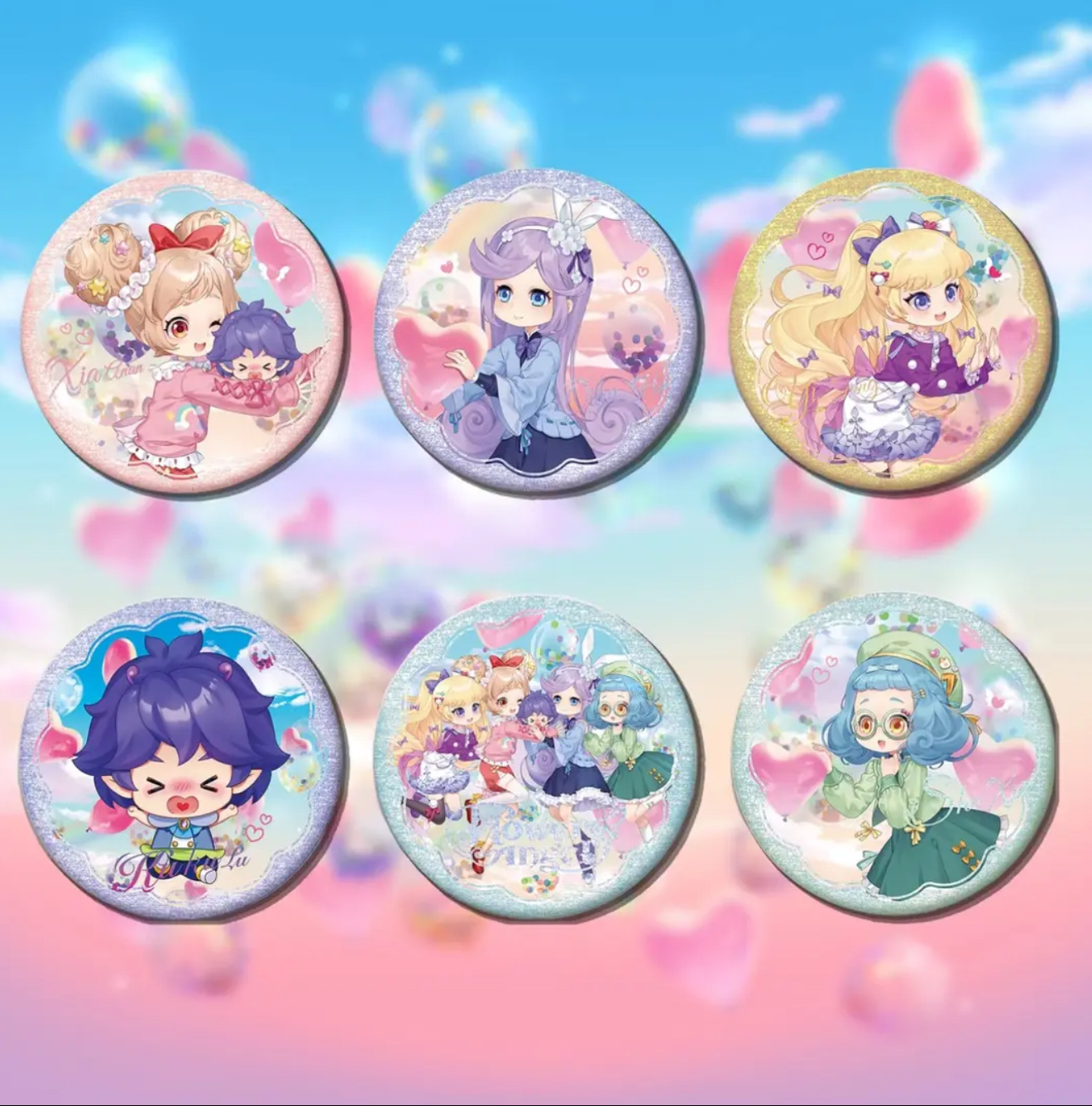 【拆盒】小花仙大电影系列双闪徽章收藏潮玩