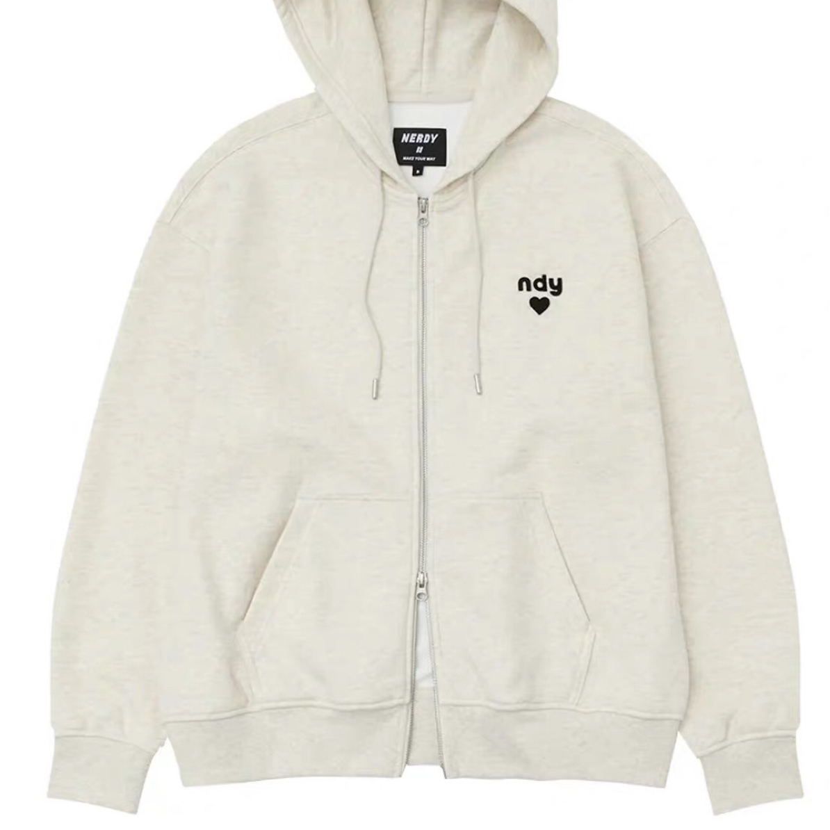 【美琪元选】高克重韩单 连帽男女同款卫衣开衫