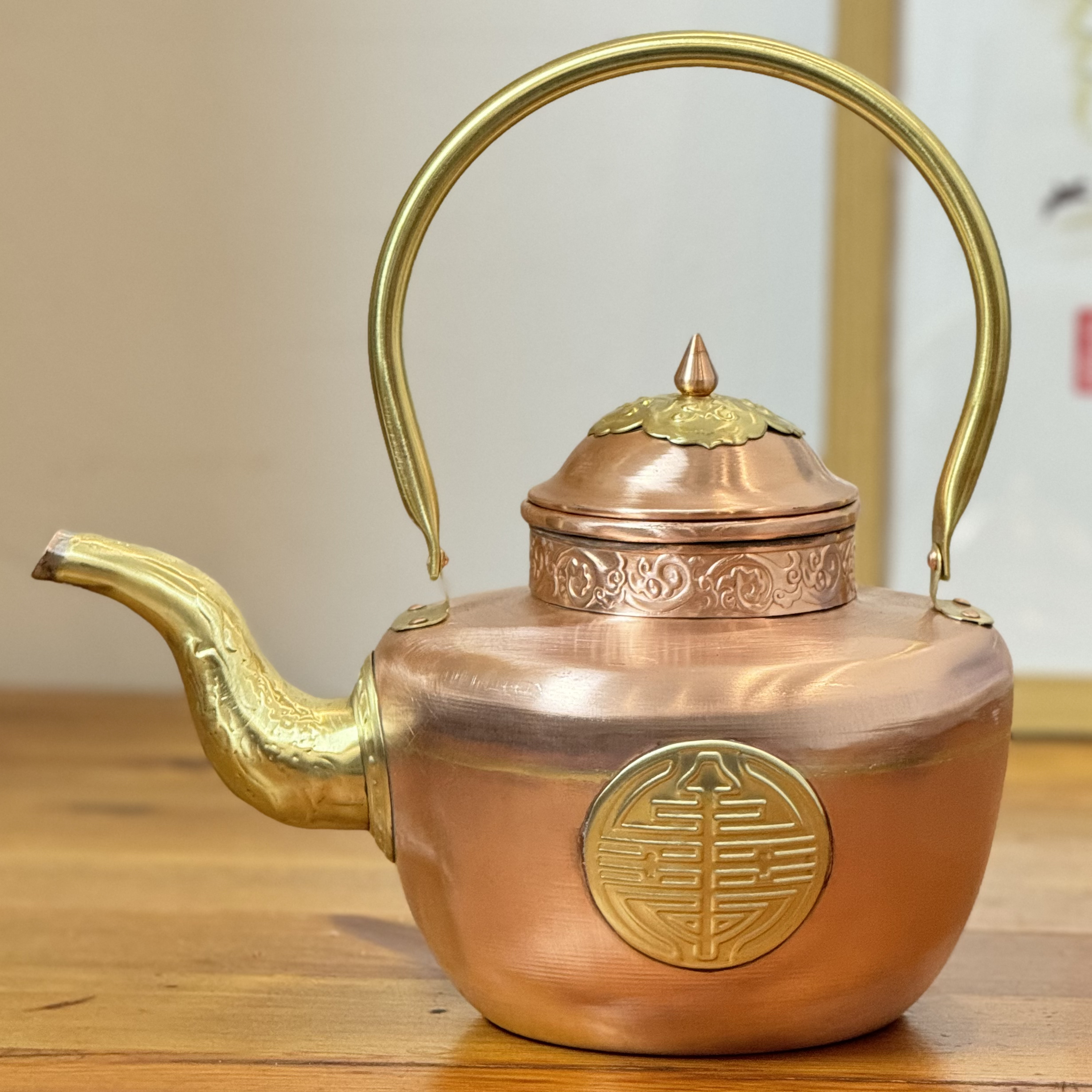 藏式名族特色家用供水壶茶道茶具中式复古泡茶壶