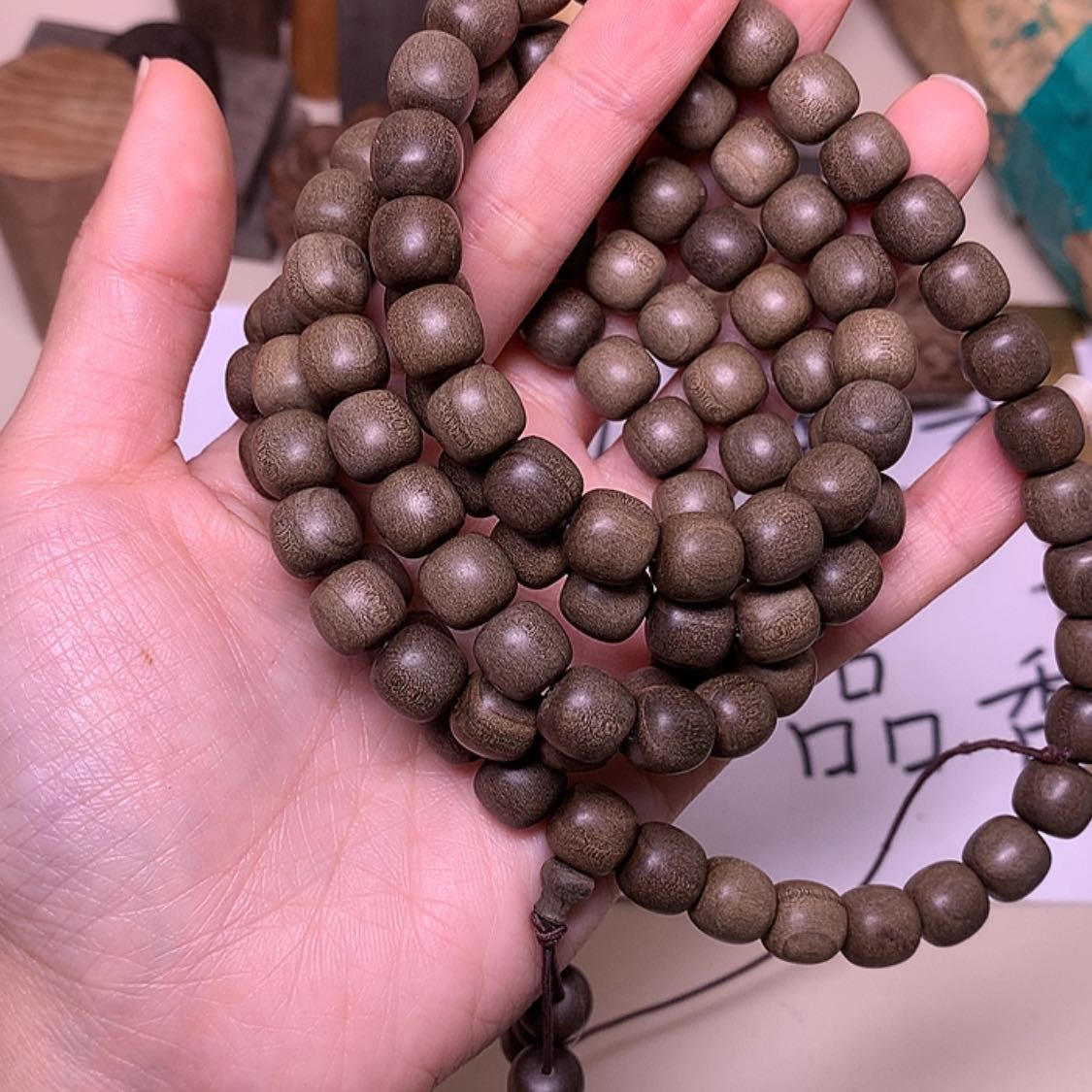 【闪购商品】檀香木手串/手链檀香阴沉9/9的109