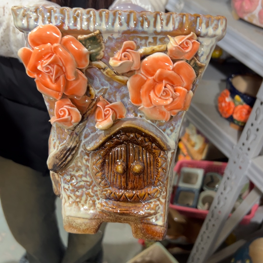 满20米秒退拉黑花盆