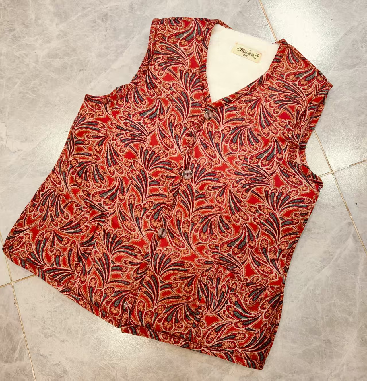 女士洋气护背马甲