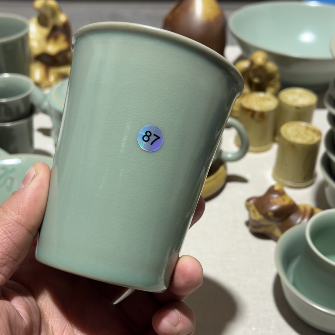 【闪购商品】可乐杯手工大可乐汝瓷