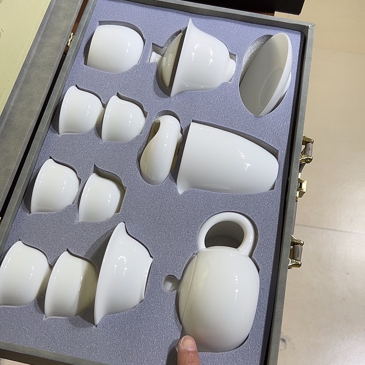 德化白瓷礼盒套装