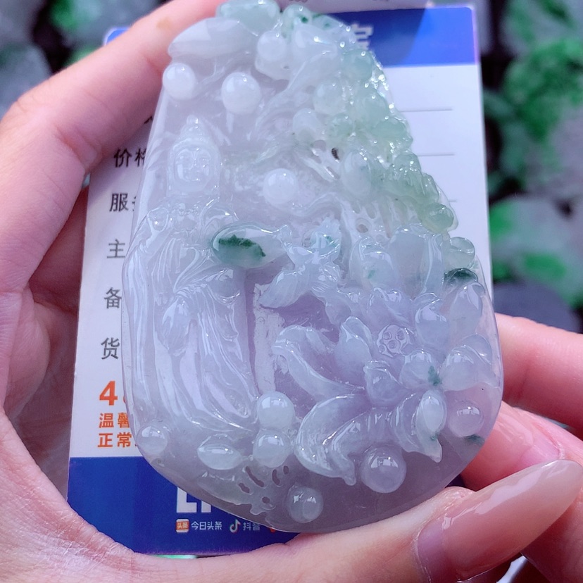 【闪购商品】翡翠颈饰未镶嵌追*天然