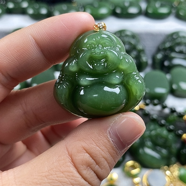 和田玉（碧玉）未镶嵌项链30