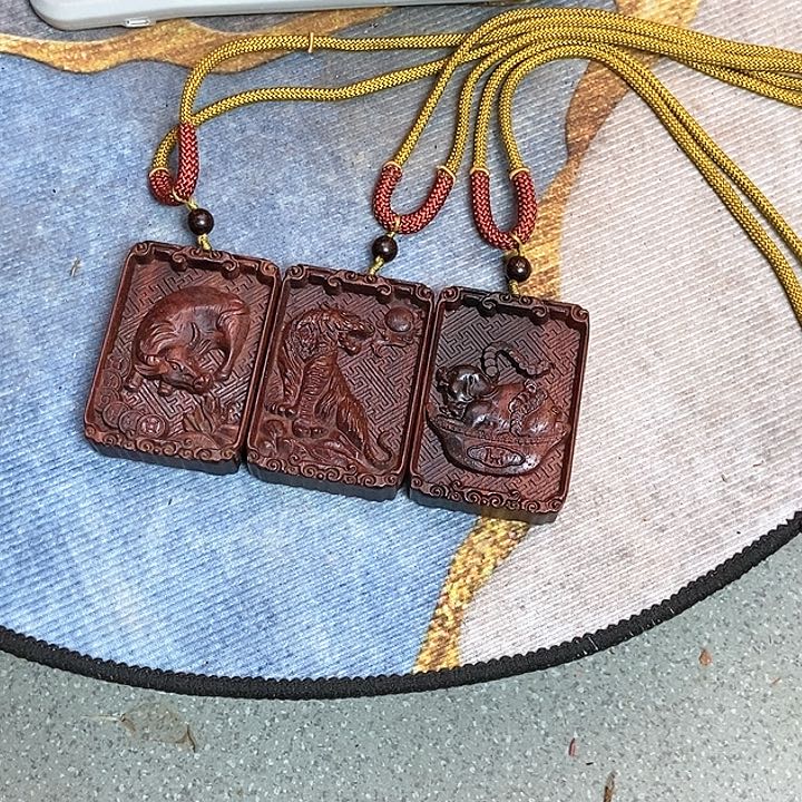 染料紫檀（血檀）放***娃981三个