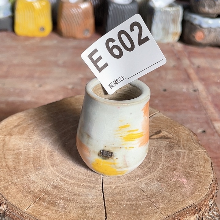 紫砂花盆拇指盆 内口2.8