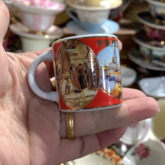 瓷片微瑕陶瓷处理介意请慎拍特别小30毫升