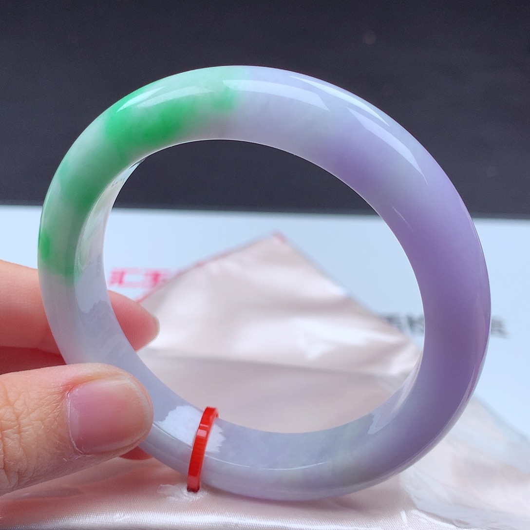 未镶嵌手镯翡翠002063手镯