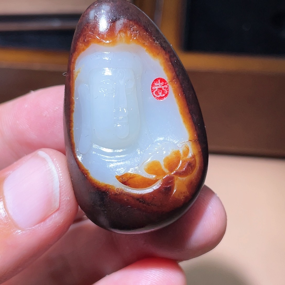 和田玉颈饰未镶嵌A7 