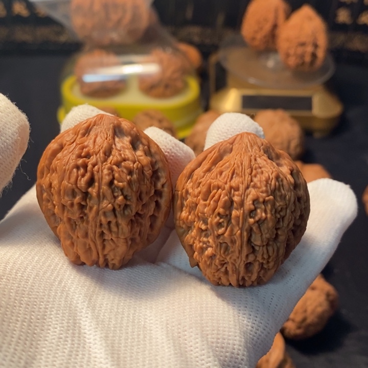 文玩核桃吊坠36蒜头