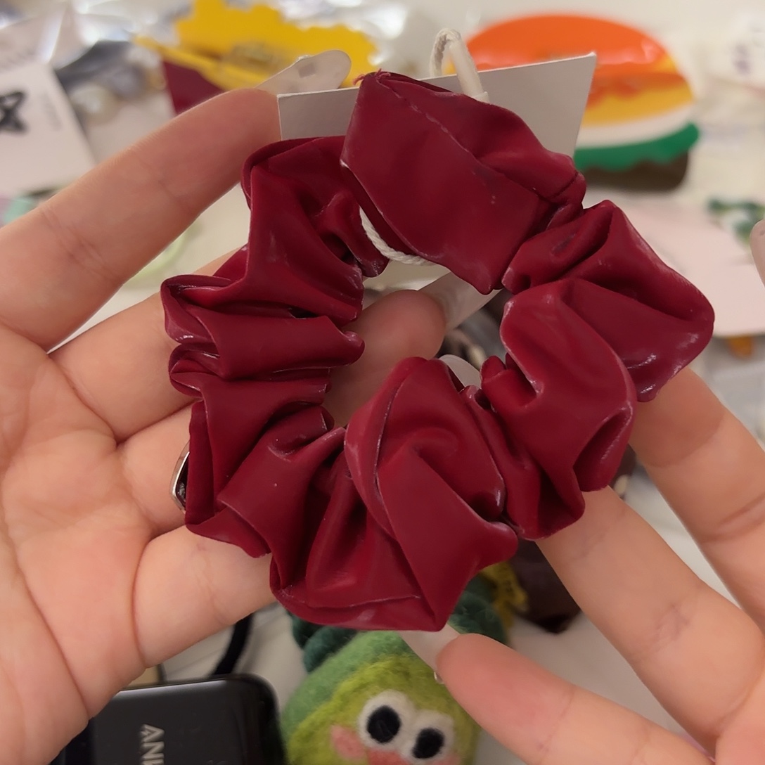 皮质铁合金发饰发夹