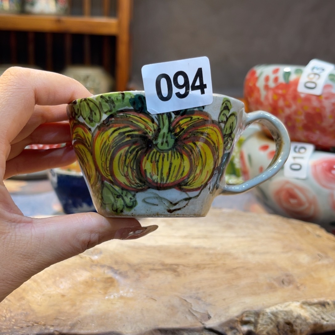 瓷片拽***字景德镇手工制作