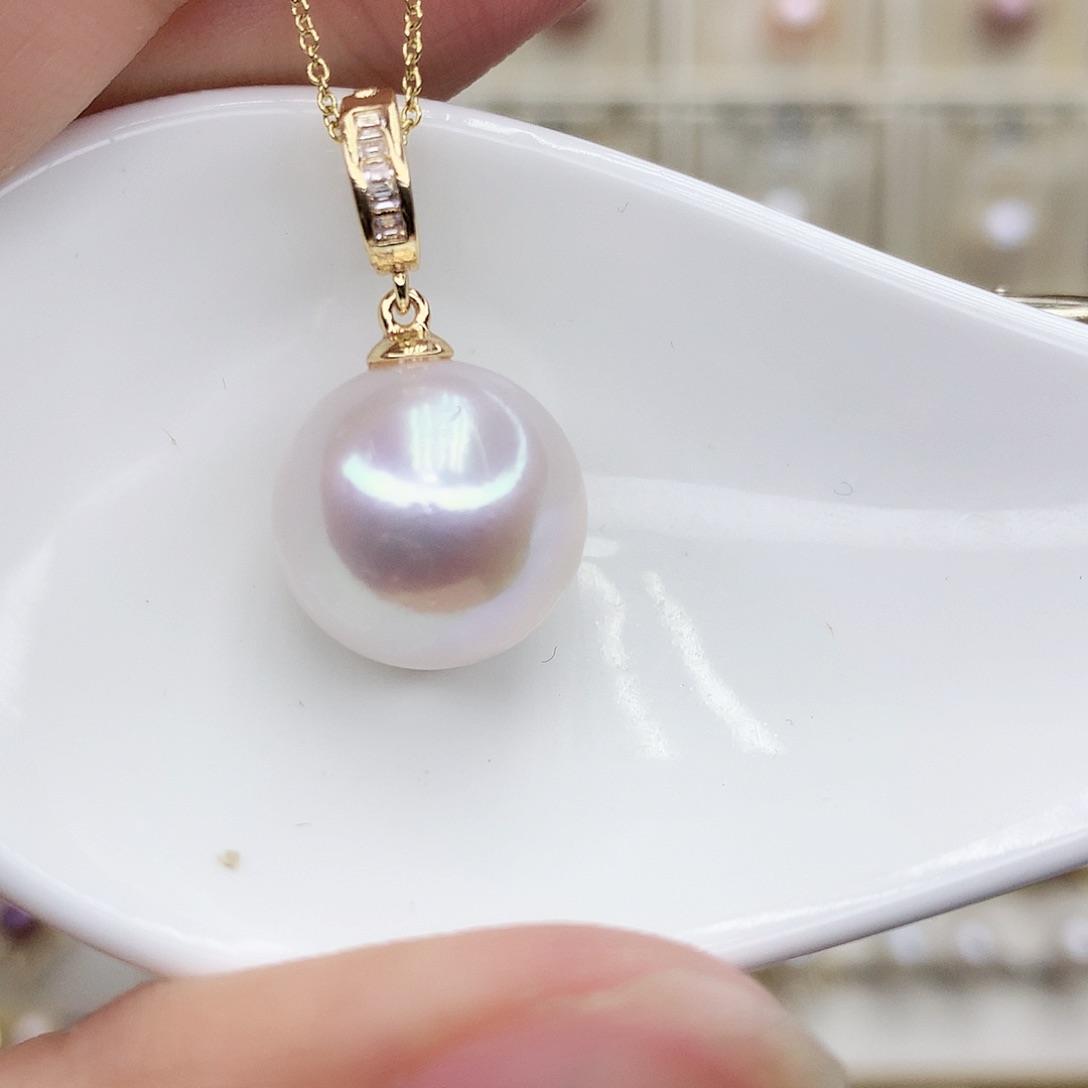 淡水珍珠颈饰合金