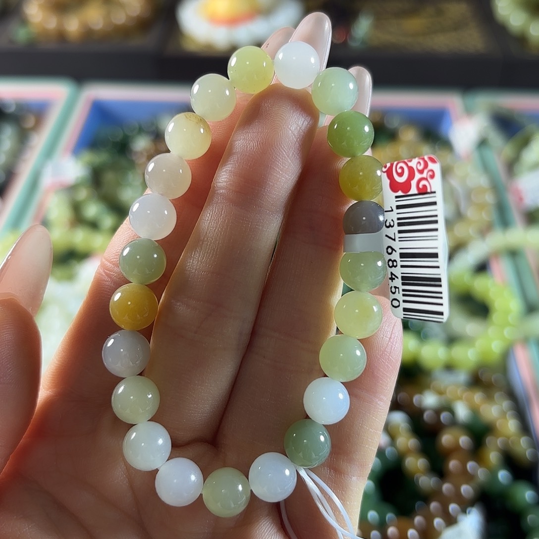 和田玉未镶嵌手链32