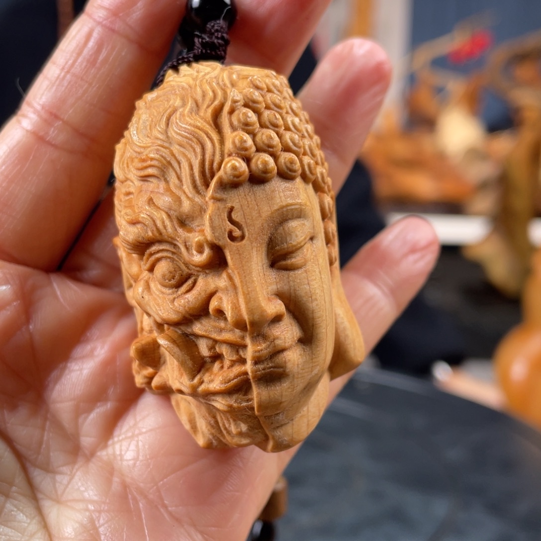 柏木（崖柏）手把件