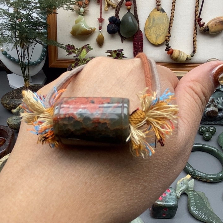 岫岩河磨玉（透闪石质玉）挂件未镶嵌