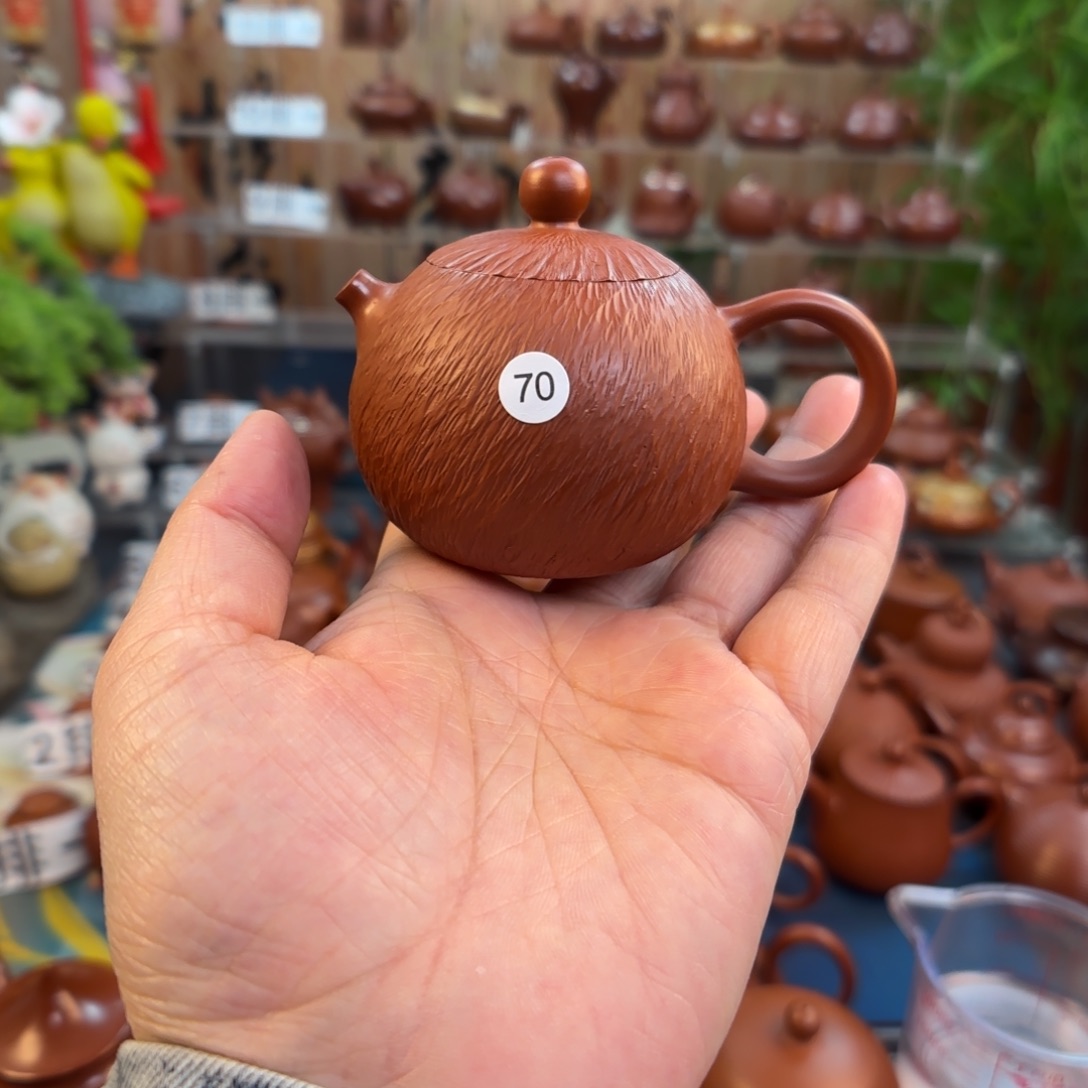 大***姐朱泥茶壶微瑕110朱泥茶壶