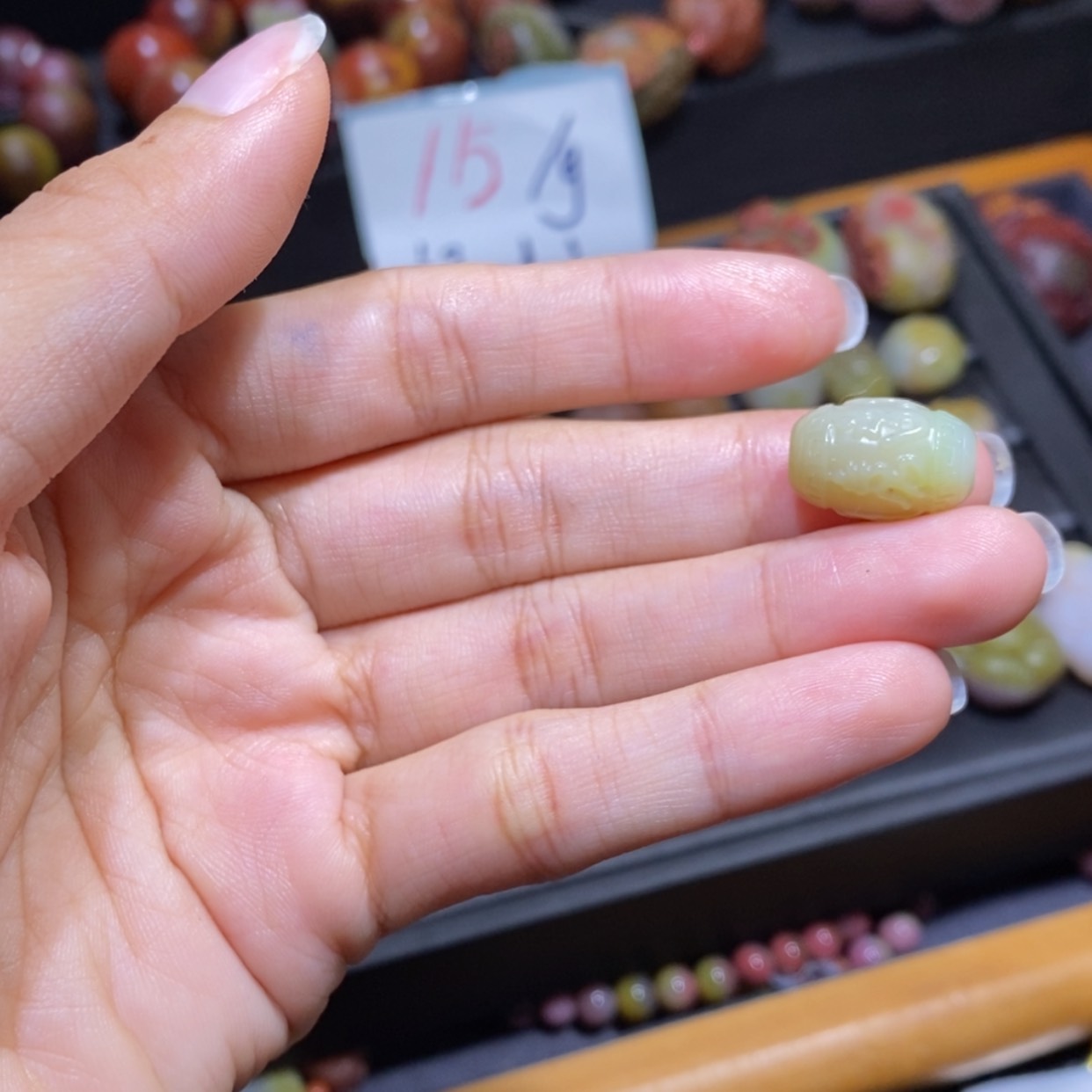 【闪购商品】未镶嵌手链玛瑙/玉髓盐源玛瑙。六字箴言