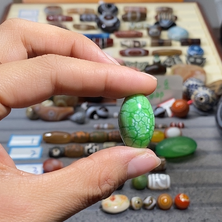 七***唐玛瑙/玉髓合金颈饰