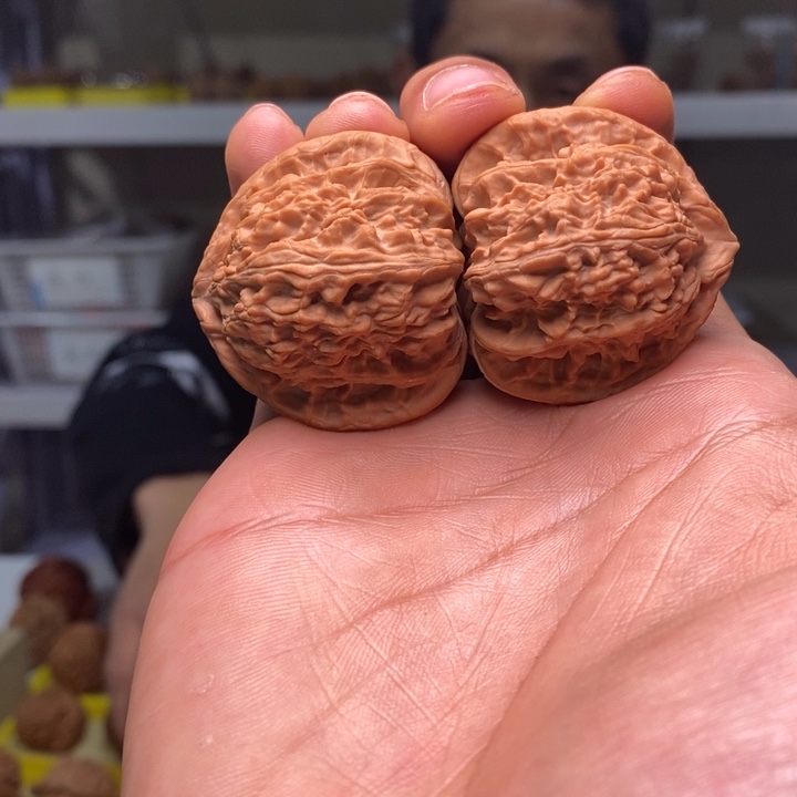 文玩核桃吊坠文玩核桃全品三角白39～