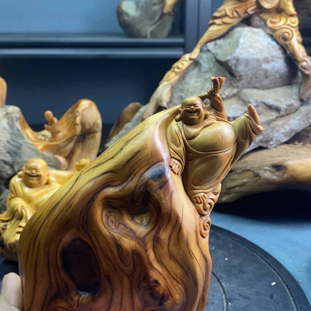 柏木（崖柏）蓝*天精品工艺品