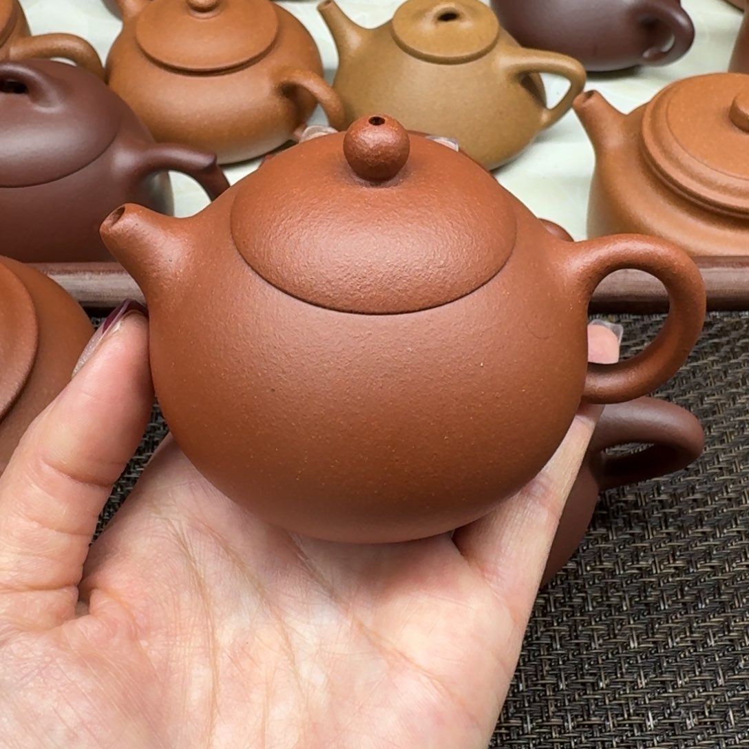紫砂茶壶微瑕，西施，130CC